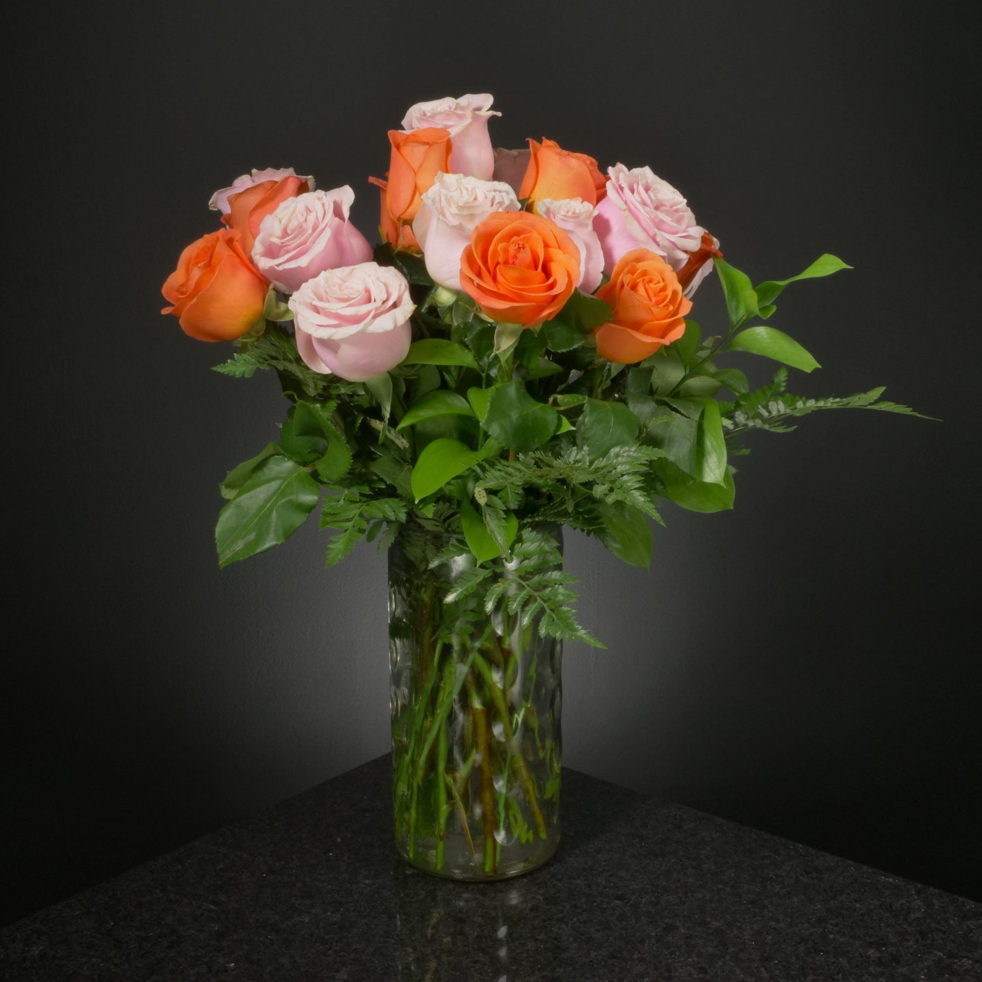  18 Roses / Vase / Basic